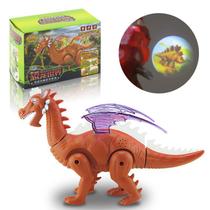 Dinossauro Jurássico Com Som e Luzes Modelo Animal Plástico. - toys