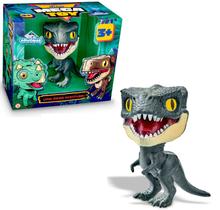 Dinossauro Mega Toy Rex Jurassic Adijomar Brinquedos