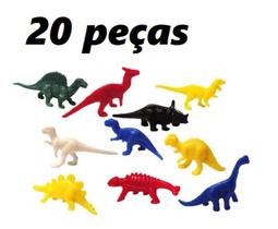 Dinossauro miniatura de brinquedo boneco animal bicho jurassic park