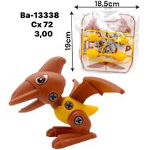Dinossauro Monta Desmonta - Pedagógico e Educativo - Brinquedo infantil De Montagem com Parafusos e