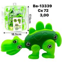 Dinossauro Monta Desmonta - Pedagógico e Educativo - Brinquedo infantil De Montagem com Parafusos e