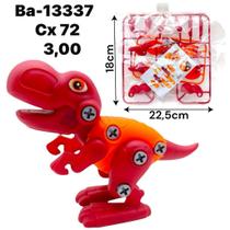 Dinossauro Monta Desmonta - Pedagógico e Educativo - Brinquedo infantil De Montagem com Parafusos e