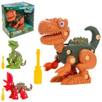 Dinossauro Monta e Desmonta Brinquedo Interativo - Art Brink