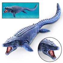 Dinossauro Mosassauro Brinquedo Realista Grande 46 cm Vinil Dinossauro Mosassauro Brinquedo Realista Grande 46 cm Vinil
