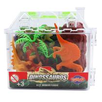 Dinossauro Na Casinha Kit Miniaturas - Toyng 045099 Dinossauro Na Casinha Kit Miniaturas - Toyng 045099