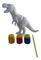 Dinossauro Painter Para Pintar Colorir Varias Vezes Tinta e Pincel Dino - Mister Brinque