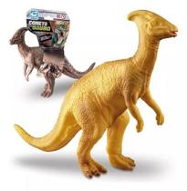 Dinossauro Parasaurolophus Premium 27cm Grande Vinil Macio Dinossauro Parasaurolophus Premium 27cm Grande Vinil Macio