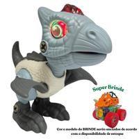 Dinossauro Pterossauro Monta E Desmonta Nettoy som e luz + BRINDE carrinho Dino Dinossauro Pterossauro Monta E Desmonta Nettoy som e luz + BRINDE carrinho Dino