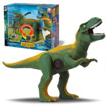Dinossauro Realista Tiranossauro Rex Com Som 21cm Articulado Dinossauro Realista Tiranossauro Rex Com Som 21cm Articulado