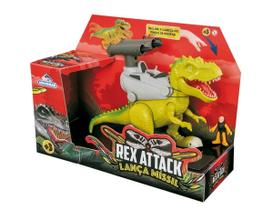 Dinossauro Rex Attack Lança Míssil Adijomar