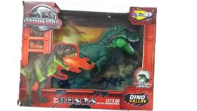 Dinossauro Rex - C/Luz/Som/Movimento - Solta Fumaça - 18cm