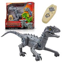 Dinossauro Rex Com Controle Remoto Anda Emite Som e Luz Recarregavel Dinossauro Rex Com Controle Remoto Anda Emite Som e Luz Recarregavel