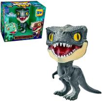 Dinossauro Rex Mega Toy Uma Mega Aventura 23X17X13Cm