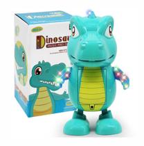 Dinossauro Robo Dançarino Musical Som Luz Dança Brinquedo Dino Fofo - Toy King