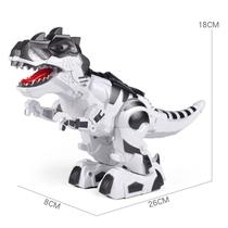 Dinossauro Robô Rex Mecanico Com Luz Som E Movimento