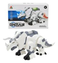 Dinossauro Robô Triceratops Com Luzes E Som