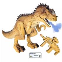 Dinossauro Sonoro Com Simulador De Disparo Personagem Dino Rex Help Toys