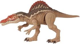 Dinossauro Spinosaurus com mordida gigante e articulações móveis. Decoração autêntica. Para 4+ anos. - Jurassic World Toys