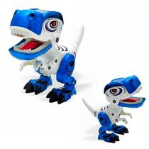 Dinossauro Suporte Para Celular Brinquedo com led Azul - Mila Toys