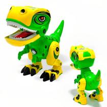 Dinossauro Suporte Para Celular Brinquedo com led Azul - Mila Toys