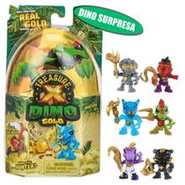 Dinossauro Surpresa Treasure X Unboxing Dino Gold Candide
