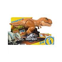 Dinossauro T-Rex Ação de Combate Imaginext Jurassic World Mattel HFC04 - Sunny