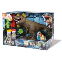 Dinossauro T-Rex Ataca Faz Caquina Com Masssinhas De Modelar - 7898639381705
