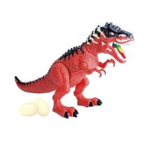 Dinossauro T Rex Bota Ovo Anda C/ Som E Projetor De Luz VM