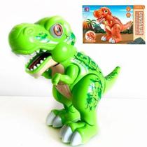 Dinossauro T Rex c/ Movimento Anda Sozinho Emite Sons