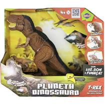 Dinossauro T-Rex Com Som Luz e Fumaça Toyng 42492