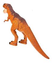 Dinossauro T-rex Controle Remoto E Sensor C/ Luz E Som