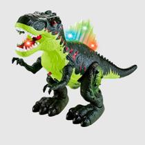 Dinossauro T-Rex Gala Brinquedos 3+ Preto verde