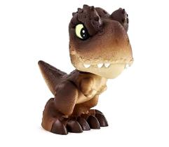 Dinossauro T-Rex Jurassic World Olho Brilha no Escuro Marrom