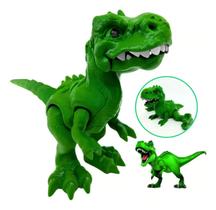 Dinossauro T-rex Movimento Livre De Articulações Grande Boca - ONYONSTORE