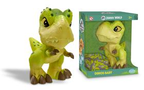 Dinossauro T-Rex verde Jurassic World Brinquedo macio original Brinquedo 1460 Pupee - pupee ind. e co