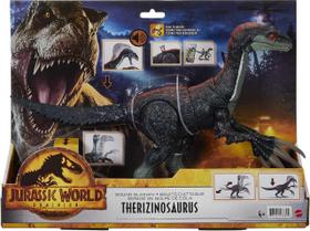 Dinossauro Therizinosaurus Jurassic World Com Som - Mattel