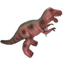 Dinossauro Tiranossauro c/ Som, Flexível c/ Bateria Inclusa Ref. DMT4722 - DM Toys