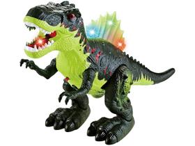 Dinossauro Tiranossauro Rex Emite Som e Luz 19cm