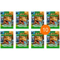 Dinossauro Tiranossauro Rex - Kit 10 Livrinhos Lembrancinha de Festa Sacolinha Aniversário Surpresa