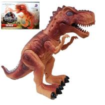 Dinossauro Tiranossauro Rex Movimento Luz 40 Cm Solta Fumaa Dinossauro Tiranossauro Rex Movimento Luz 40 Cm Solta Fumaa