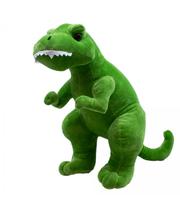 Dinossauro Tiranossauro Rex Verde 35 Cm Pelúcia