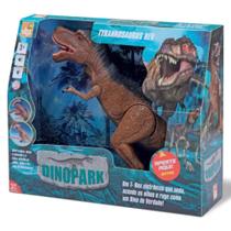 Dinossauro Tiranossaurus Rex Dinopark Som Luz Movimento 623.