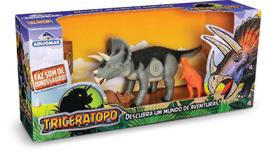 Dinossauro Triceratopo c/som todo Vinil Dinossauro Triceratopo c/som todo Vinil