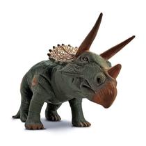 Dinossauro Triceratops Brinquedo Grande 33 Cm Vinil Macio