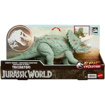 Dinossauro Triceratops Com 30 cm Jurassic World Mattel