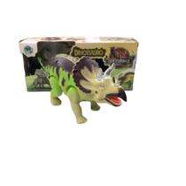 Dinossauro Triceratops Com Luz Som E Movimento - 99 Toys