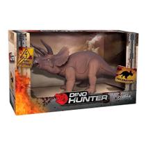 Dinossauro Triceratops Dino Hunter Brinquedo Mielle