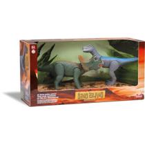 Dinossauro triceratops e velociraptor - SILMAR BRINQUEDOS