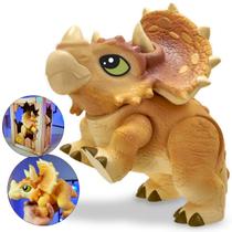 Dinossauro Triceratops Grande Boneco Vinil Jurassic World