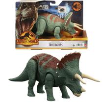 Dinossauro Triceratops Jurassic World 35 Cm 4+ Hdx34 Mattel